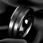 Black Stripe Ring 1757