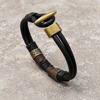 Læderarmbånd Achilles 1859