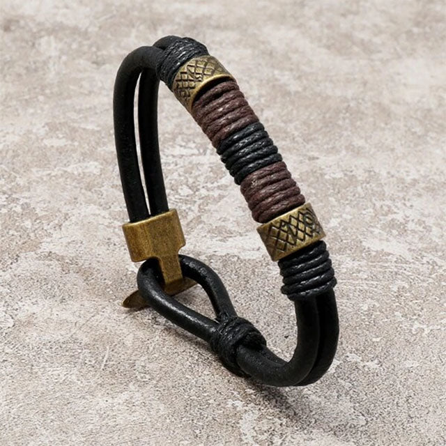 Læderarmbånd Achilles 1859