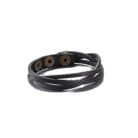 Leather bracelet