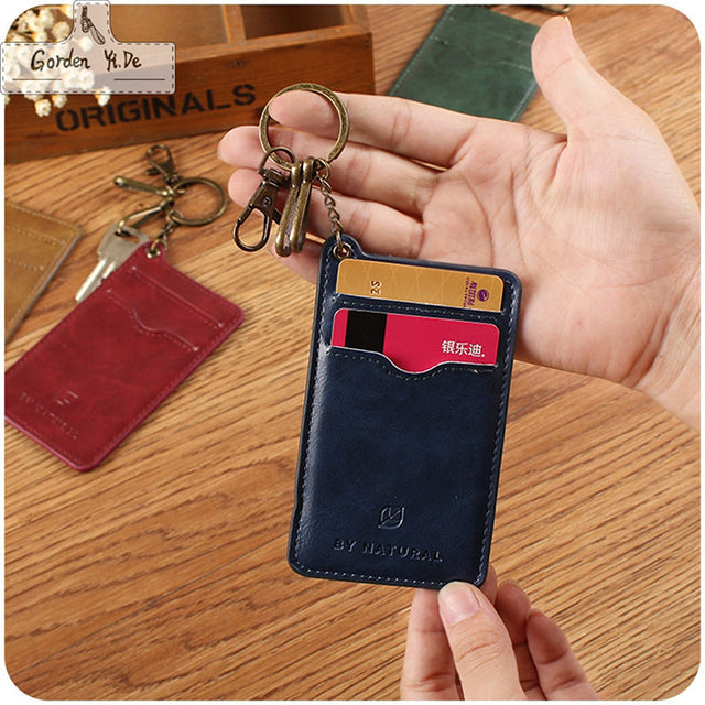 Card holder with keychain 483