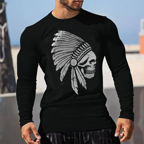 Chief negative long sleeve t-shirt 5100-5