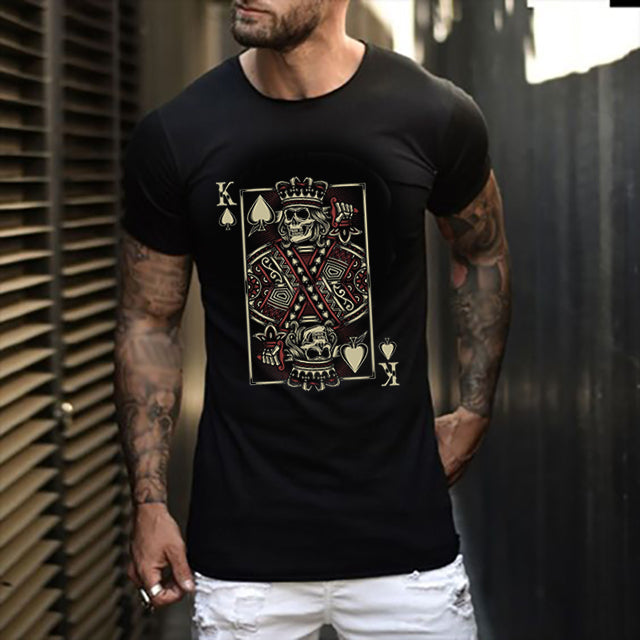 Skull Ace  t-shirt 5119