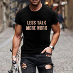 Less talk rundhalsad t-shirt 5185