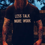 Less talk rundhalsad t-shirt 5185