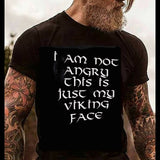 Viking face t-shirt 5196