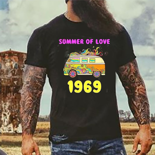 1969 rundhalsad t-shirt 5205