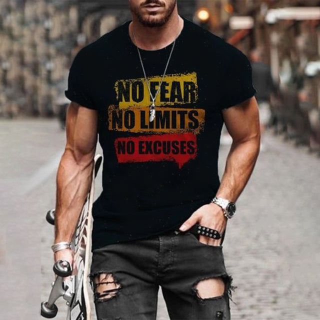 No fear rundhalsad t-shirt 5222