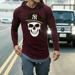 NY Skull hoodie 5244