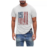 Stars stripes  rundhalsad t-shirt 5282