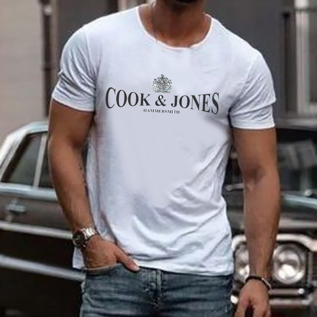 Cooc & Jones rundhalsad t-shirt 5290