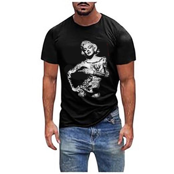 Bad Marilyn rundhalsad t-shirt 5291