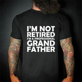 Not retired  rundhalsad t-shirt 5301