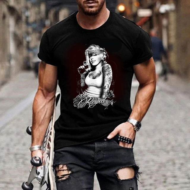 Marilyn Respect rundhalsad t-shirt 5306