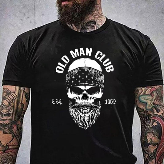 Old man club 60 år t-shirt 5315