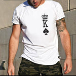 King of ace rundhalsad t-shirt 5377