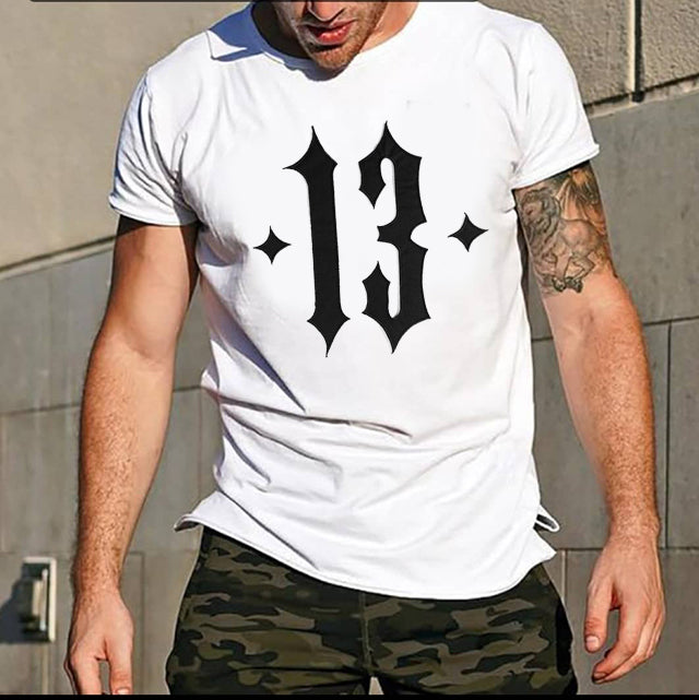 13 rundhalsad t-shirt 5380