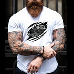 Ripped Harley rundhalsad t-shirt 5395