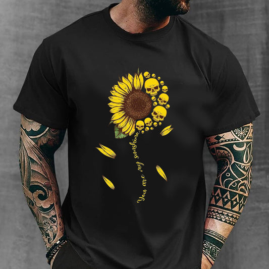 Dandelion skulls rundhalsad t-shirt 5401