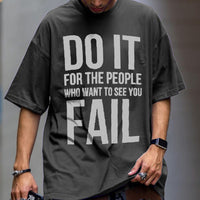 Do it T-shirt 5456