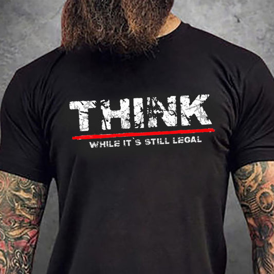 Think rundhalsad t-shirt 5476