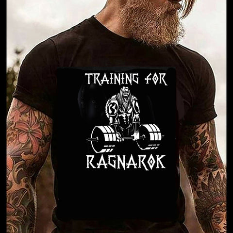 Training for Ragnarrok rundhalsad t-shirt 5481