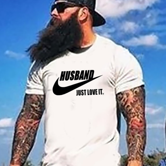 Husband rundhalsad t-shirt 5485