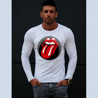 Stones white long sleeve t-shirt 5551