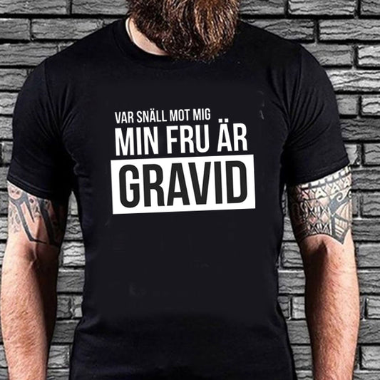 Gravid rundhalsad t-shirt 5553