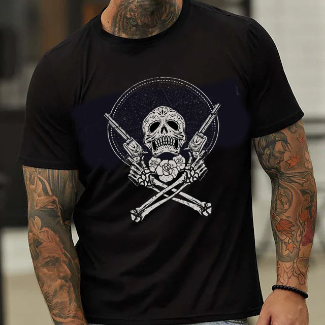 La Calavera rundhalsad t-shirt 5576