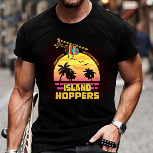 Island hoppers rundhalsad t-shirt 5577