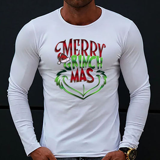 Merry Grinchmas långärmad t-shirt 5609