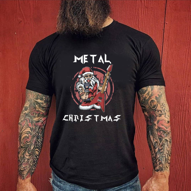 Metal Christmas t-shirt 5613