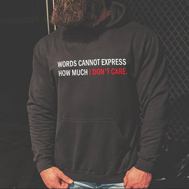 Words hoodie 5520