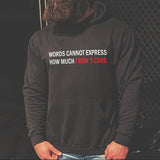 Words hoodie 5520