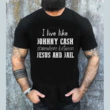 Jesus and jail t-shirt 5648