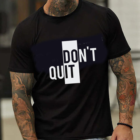 Don`t Quit rundhalsad t-shirt 5663