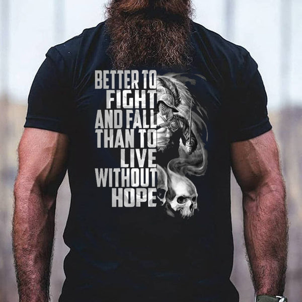 Fight and fall t-shirt 5667