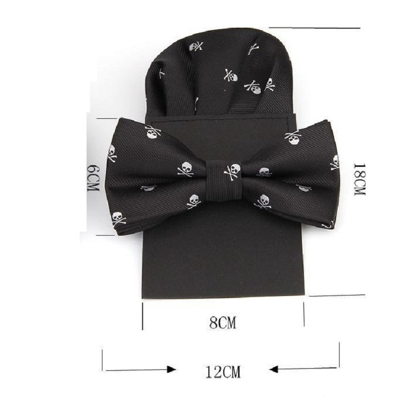 Bowtie and handkerchief skulls 567