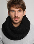 Black tube scarf 1311