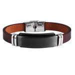 Leather bracelet sharp 929