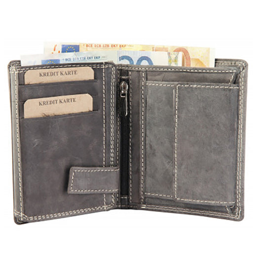 Rough leather wallet 937