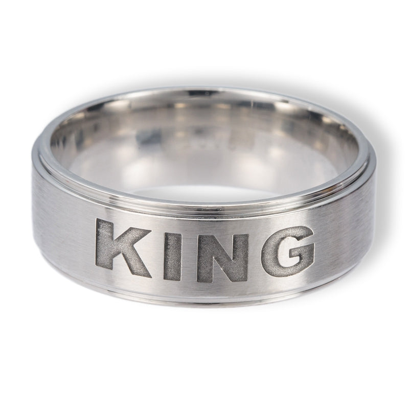 King Ring i rostfritt stål 428