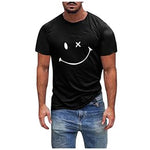 Smajl Black  rundhalsad t-shirt 5007