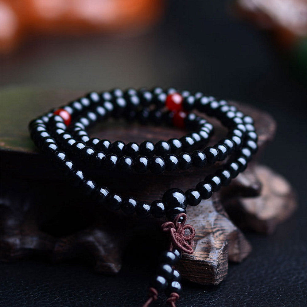 Buddha sandeltræsperler 258