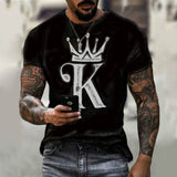 King rundhalsad t-shirt 5092