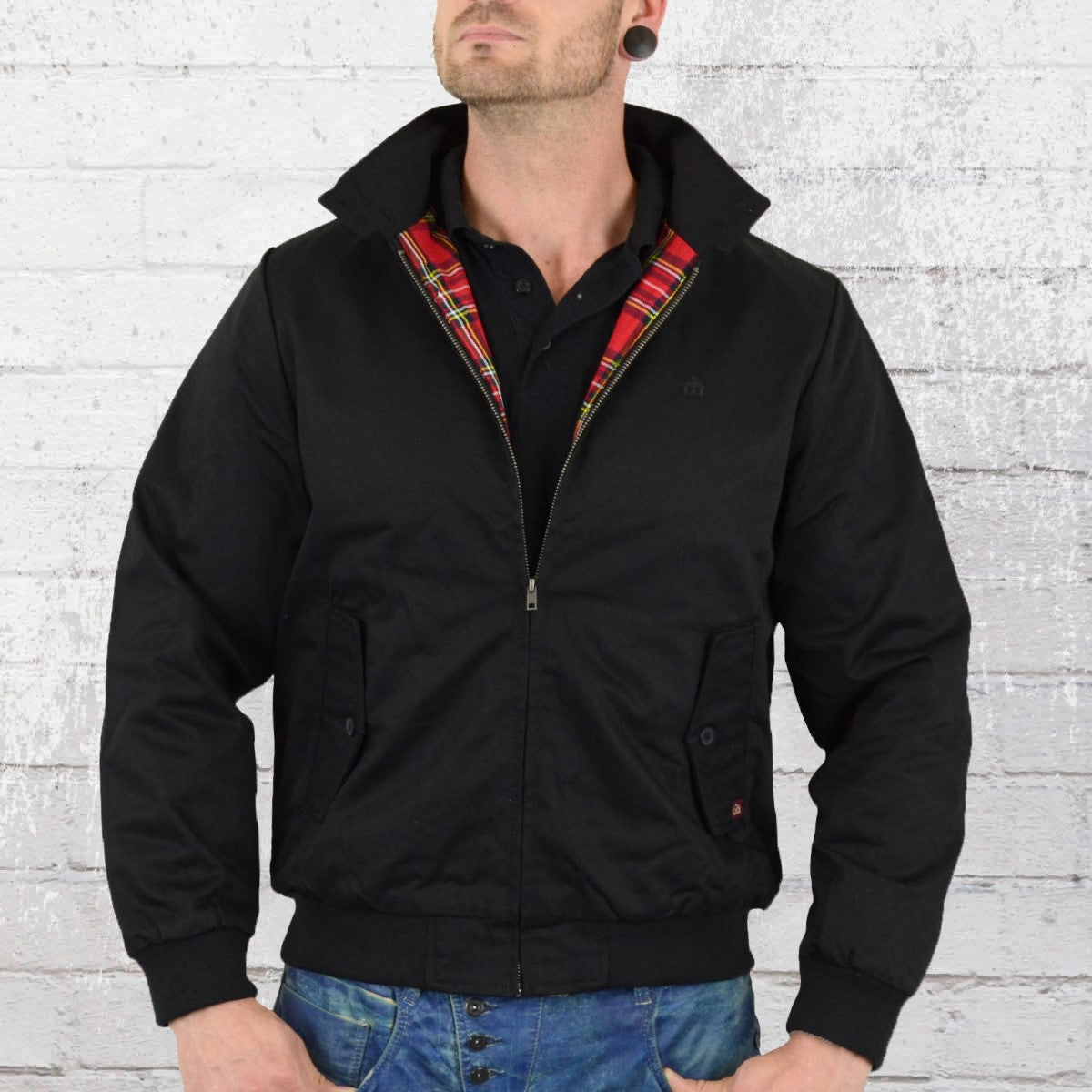 Classic Harrington Jackets - Made in the UK Black 1186