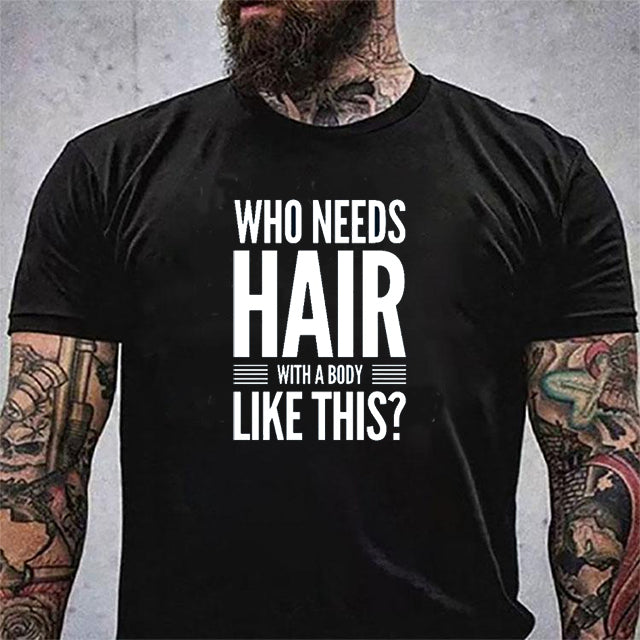 Hair rundhalsad t-shirt 5017