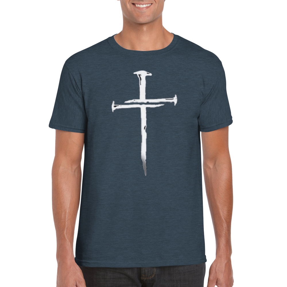 Cross rundhalsad t-shirt i bomull 5078