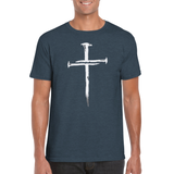 Cross rundhalsad t-shirt i bomull 5078